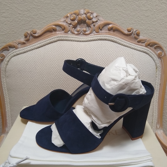 Marion Parke Lora Heeled Slide Sandal - Picture 5 of 11